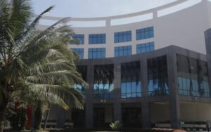 S-VYASA Yoga University in Bangalore, a premier institution for yoga studies, supported by Hari Educational Consultancy.