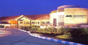 Jain University in Bangalore, a top-ranked college featured by Hari Educational Consultancy.