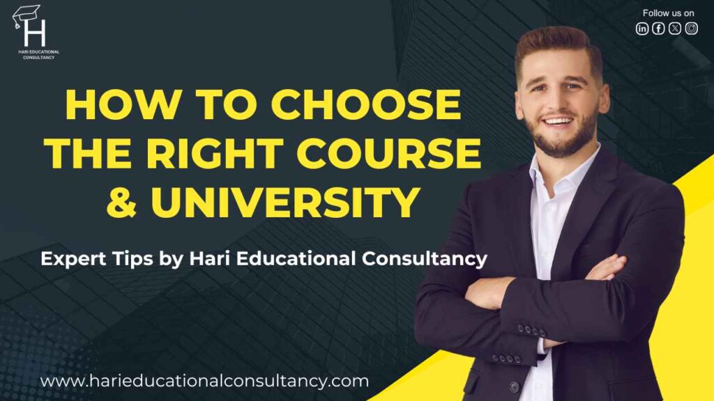 How to Choose the Right Course