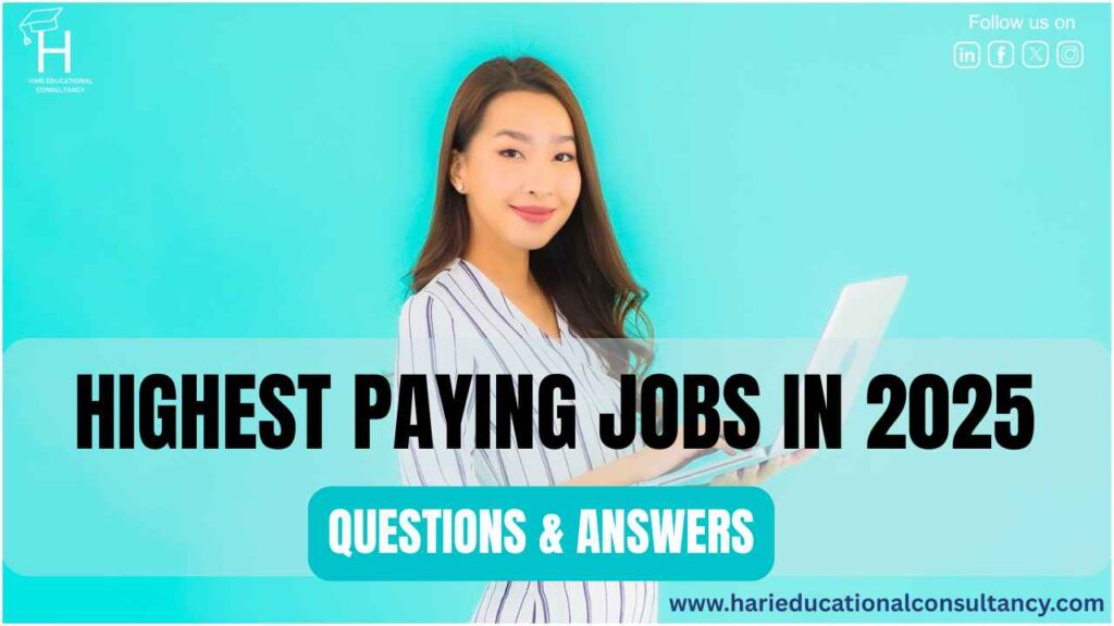 Highest Paying Jobs