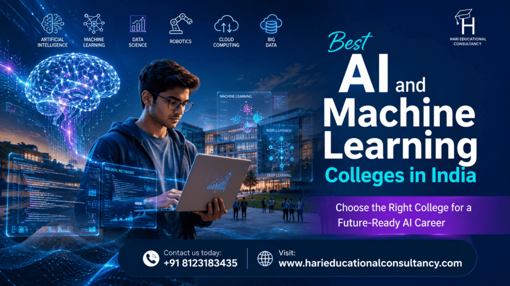 Best AI and Machine Learning Colleges in India