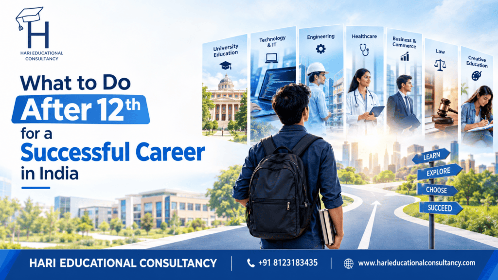 What to do after 12th for a successful career in India – career guidance for students
