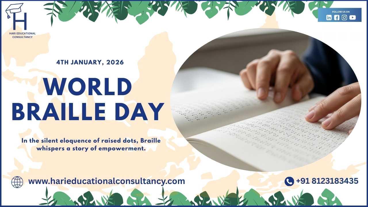 World Braille Day Braille book showing raised dots for inclusive education
